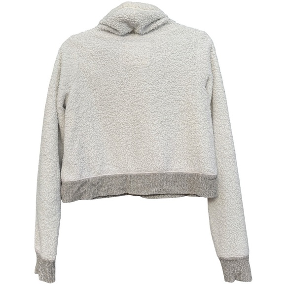 Hollister XS Sherpa Cowl Neck Pullover Sweatshirt - Picture 2 of 6